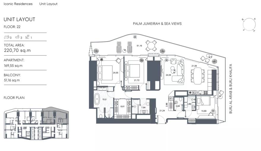 Plans Iconic Residences