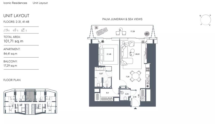 Plans Iconic Residences