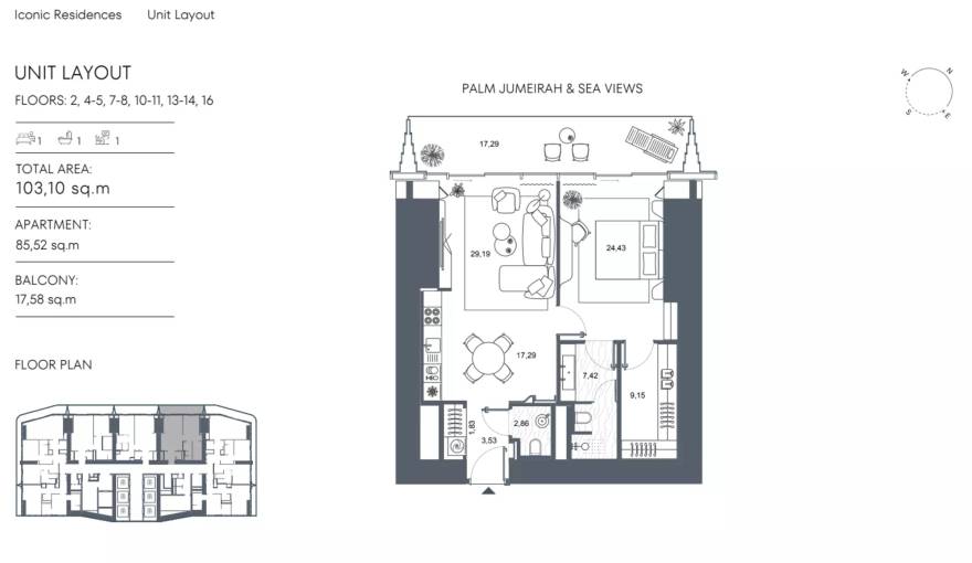 Plans Iconic Residences