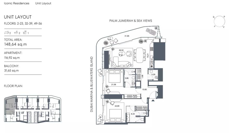 Plans Iconic Residences