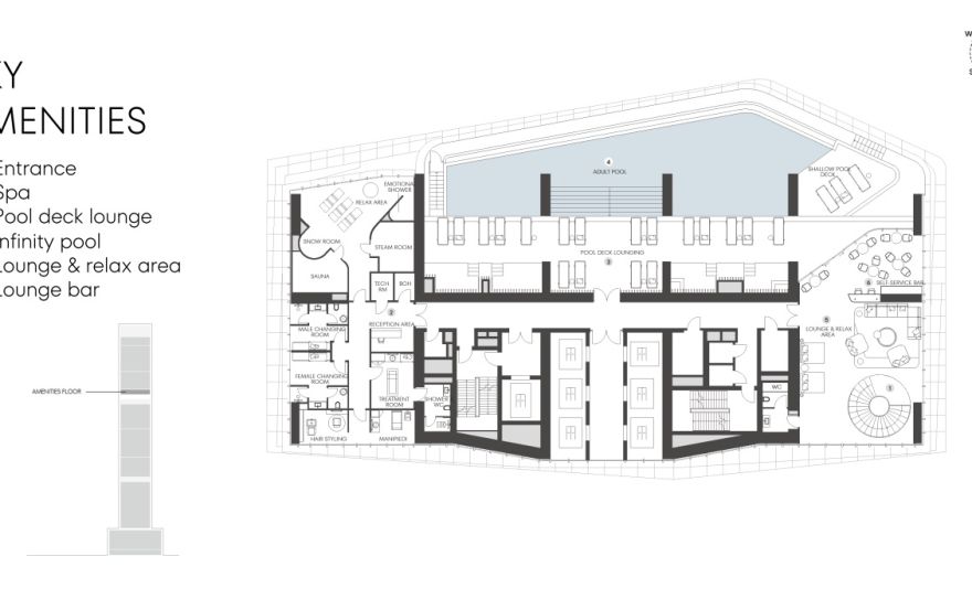 Site plan – Iconic Residences
