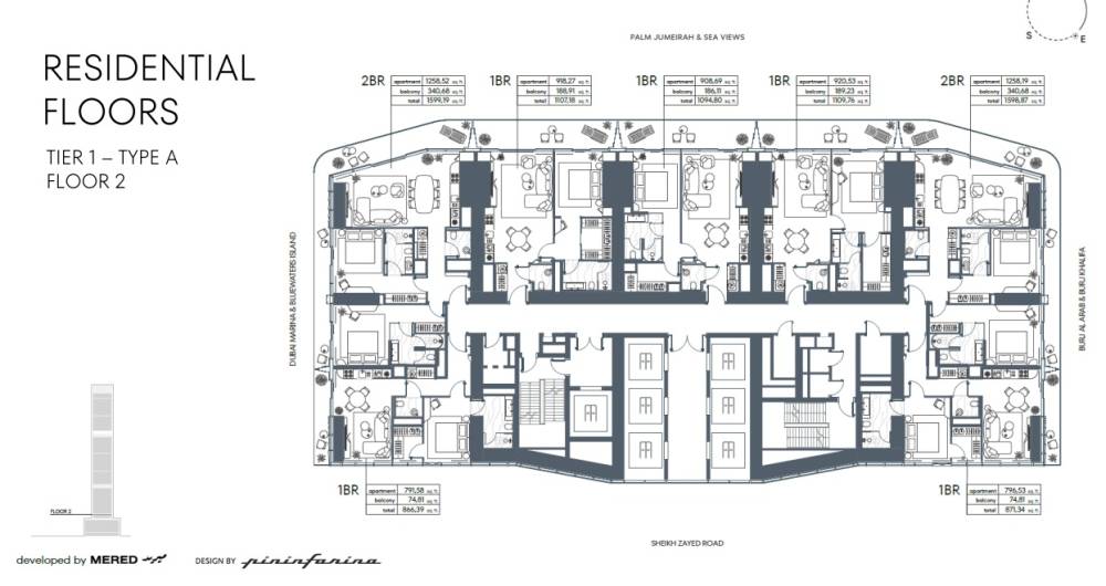General plan – Iconic Residences#4