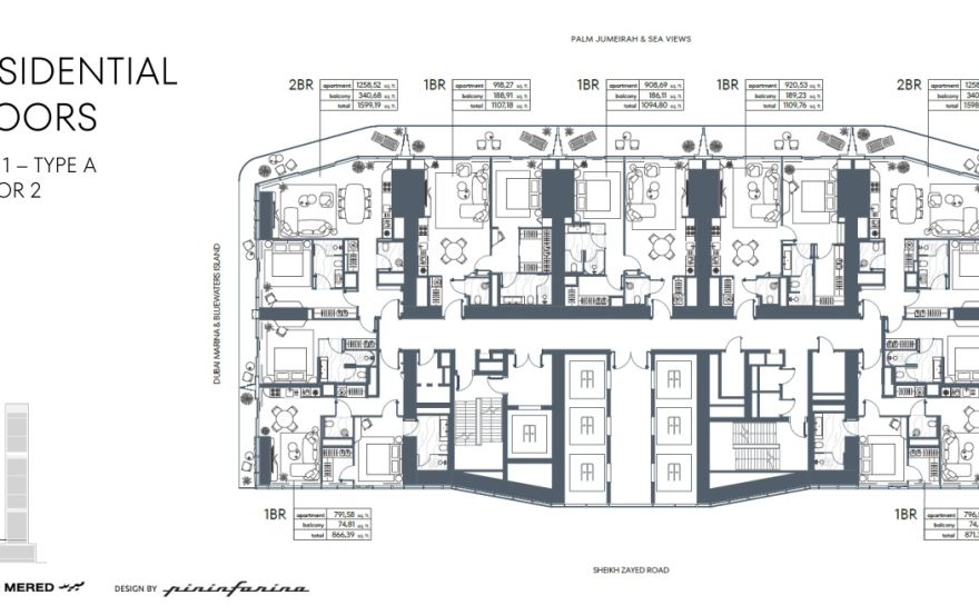 Site plan – Iconic Residences
