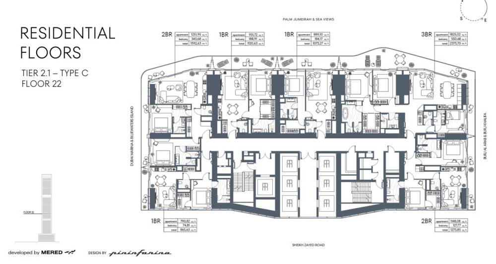 General plan – Iconic Residences#5