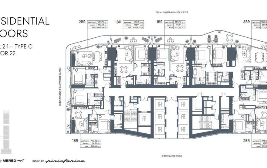 Site plan – Iconic Residences