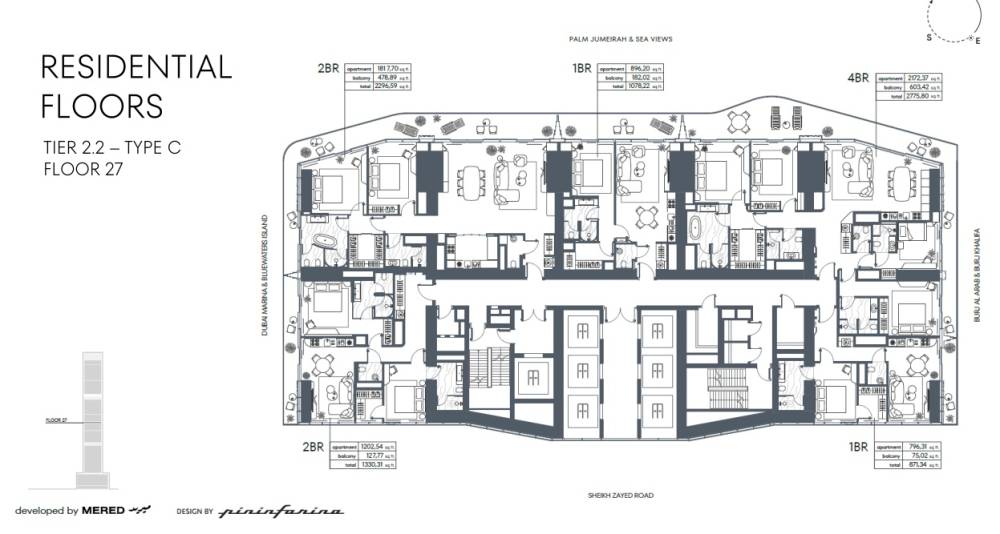 General plan – Iconic Residences#6