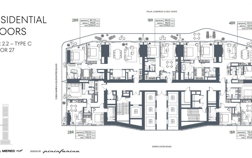 Site plan – Iconic Residences