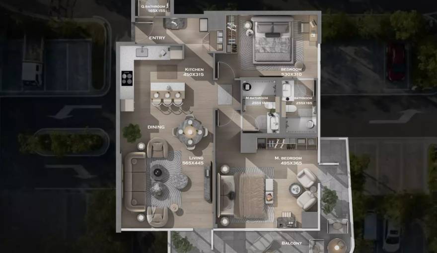 Plans Leven Residences