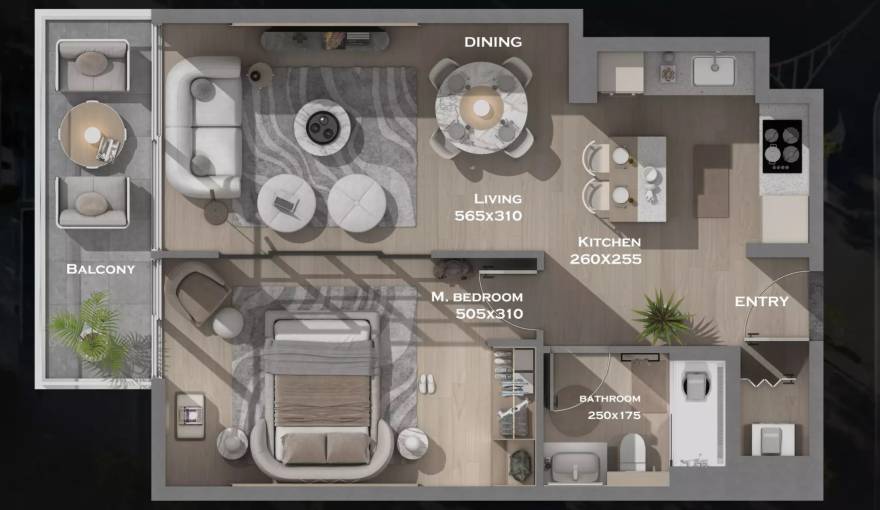 Plans Leven Residences