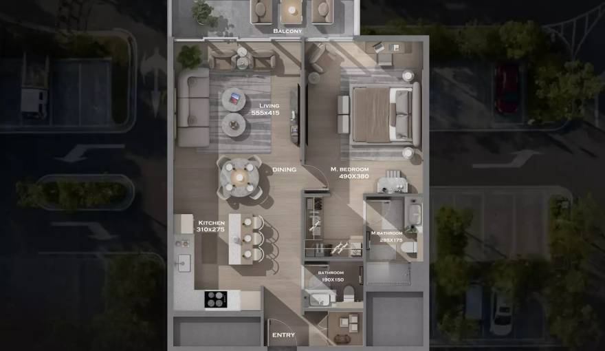 Plans Leven Residences