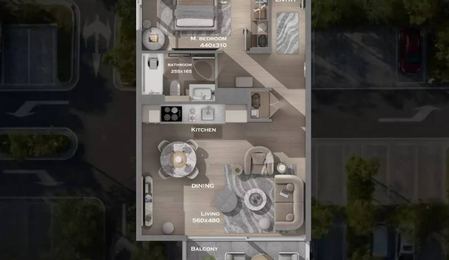 Plans Leven Residences