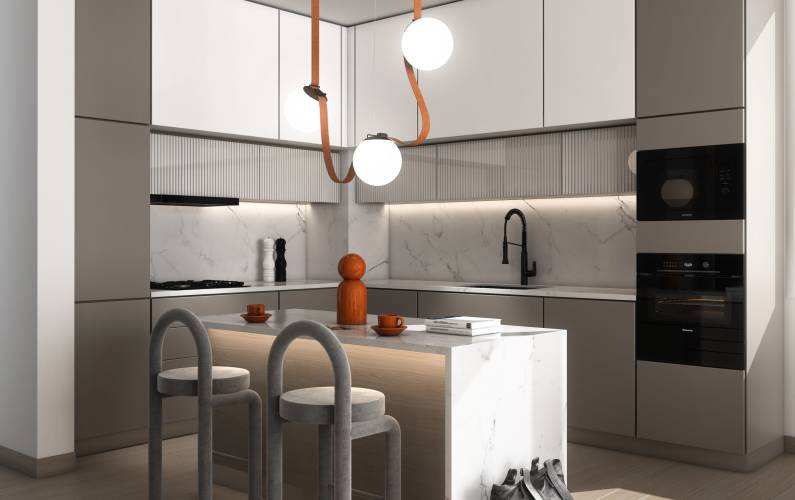 Interior design – Leven Residences