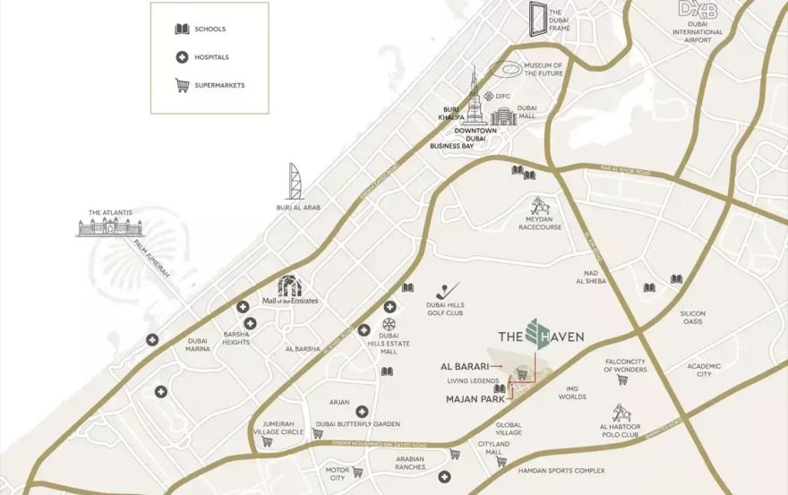 Site plan – The Haven 2