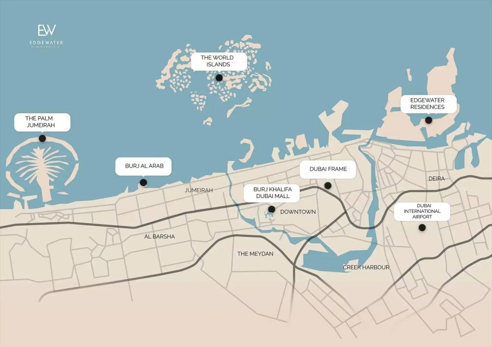 General plan – Edgewater Residences 3#1