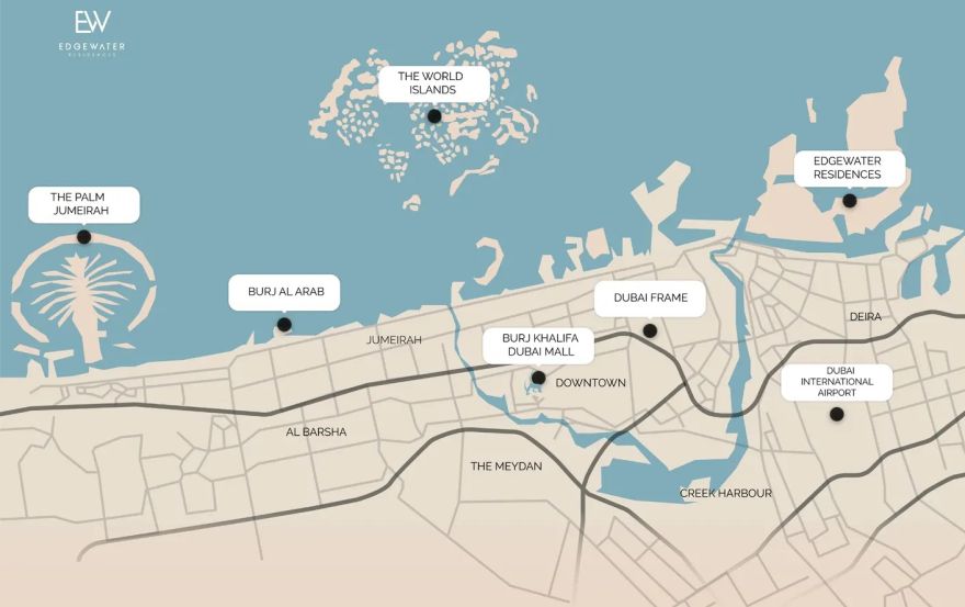 Site plan – Edgewater Residences