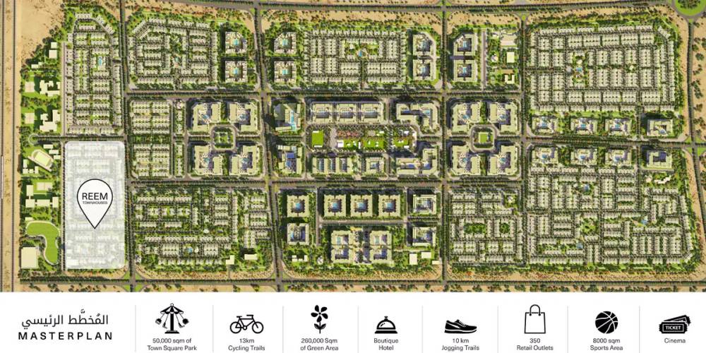 General plan – Mira Oasis 1#1