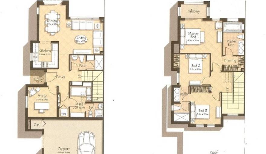 Plans Mira Oasis 3
