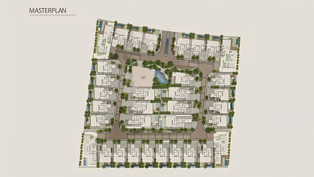 General plan – Numa Villas#1