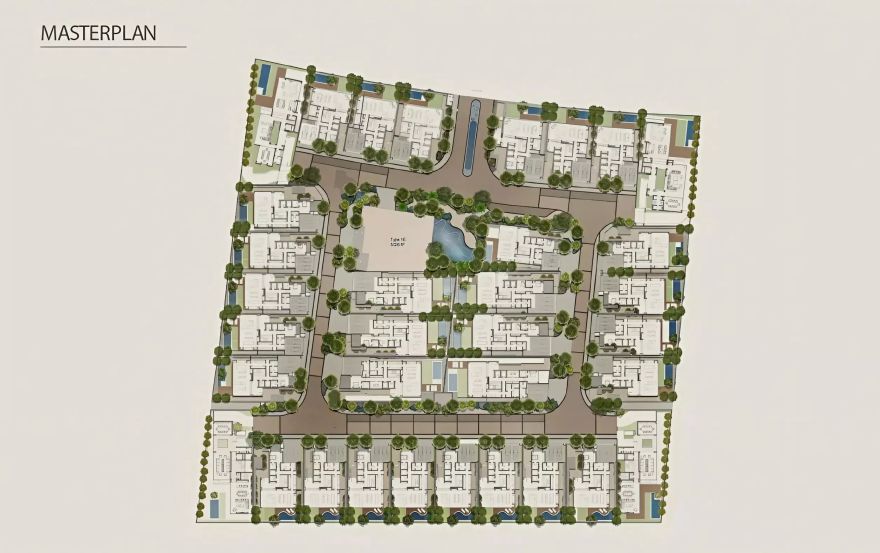 Site plan – Numa Villas