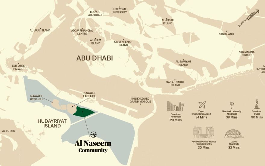Site plan – Al Naseem Villas
