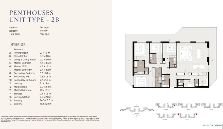 Plans Bashayer Residences