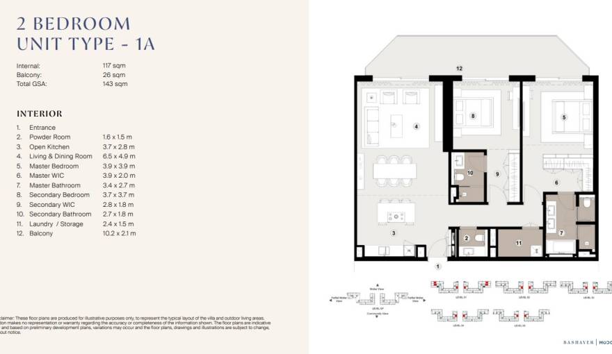 Plans Bashayer Residences