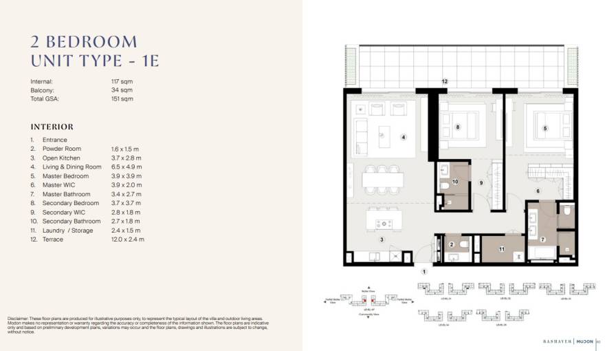 Plans Bashayer Residences