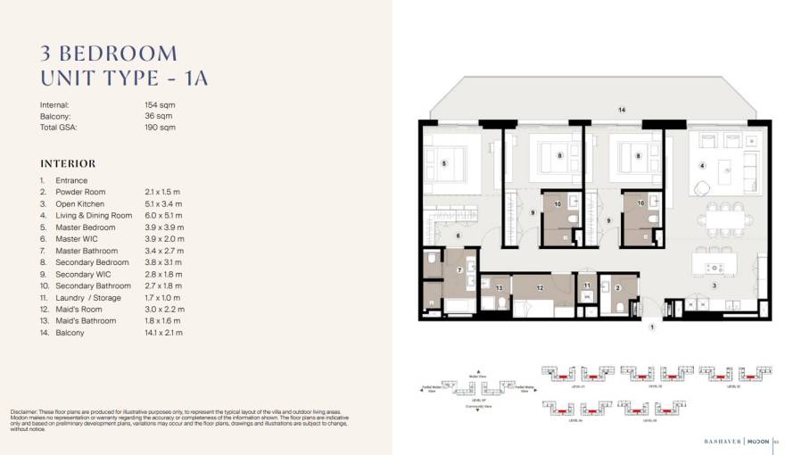 Plans Bashayer Residences