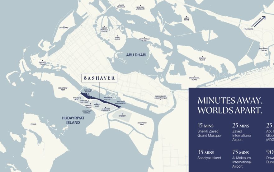 Site plan – Bashayer Residences