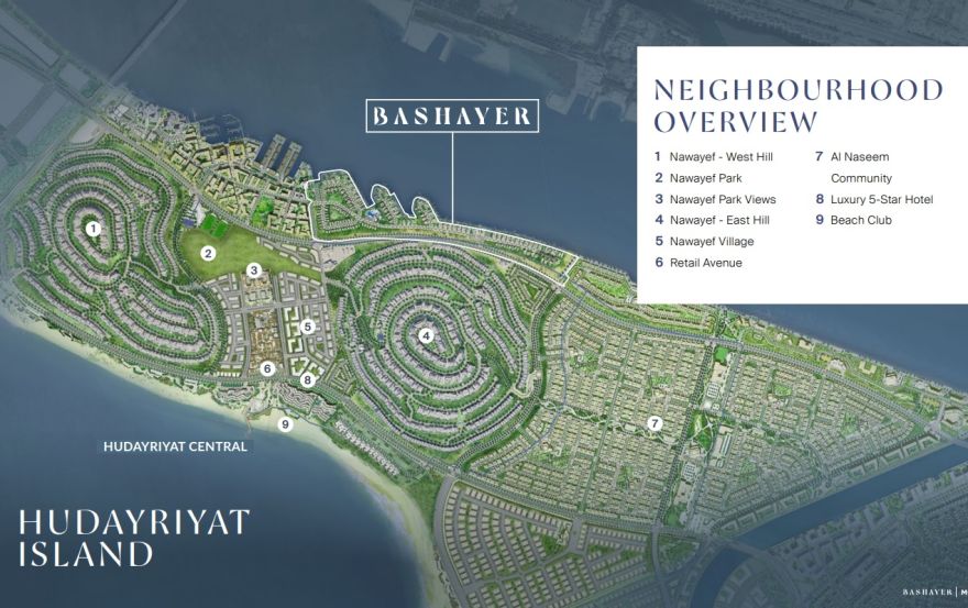 Site plan – Bashayer Villas