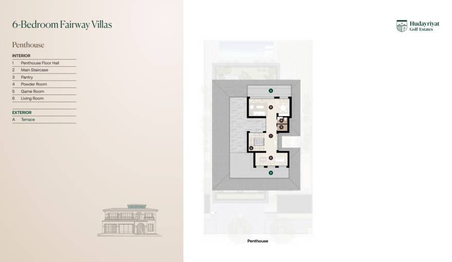 Plans Hudayriyat Golf Estates