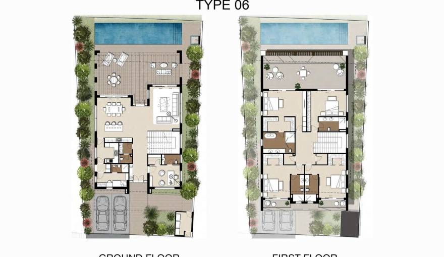 Plans Hudayriyat Villas