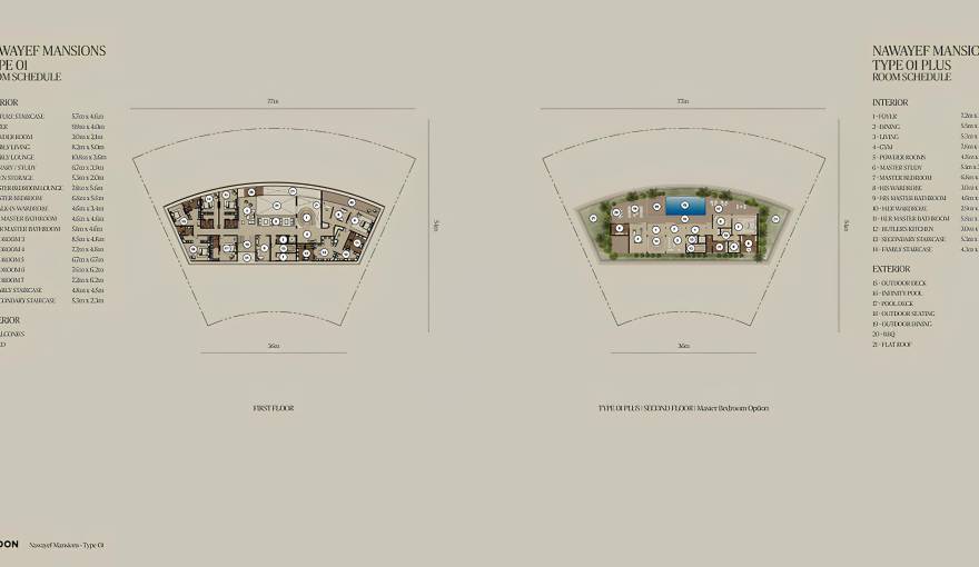 Plans Nawayef Mansions