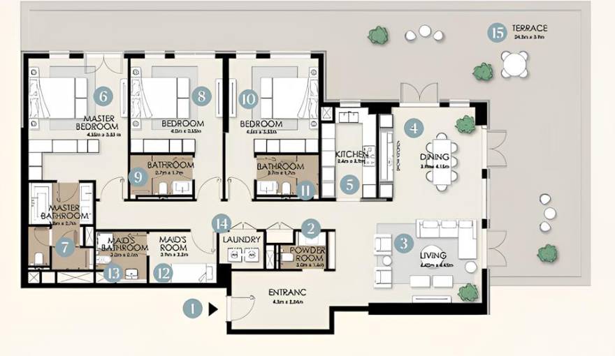 Plans Nawayef Park Views