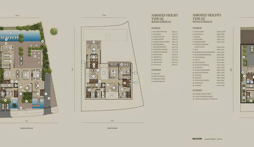Plans Nawayef West Heights