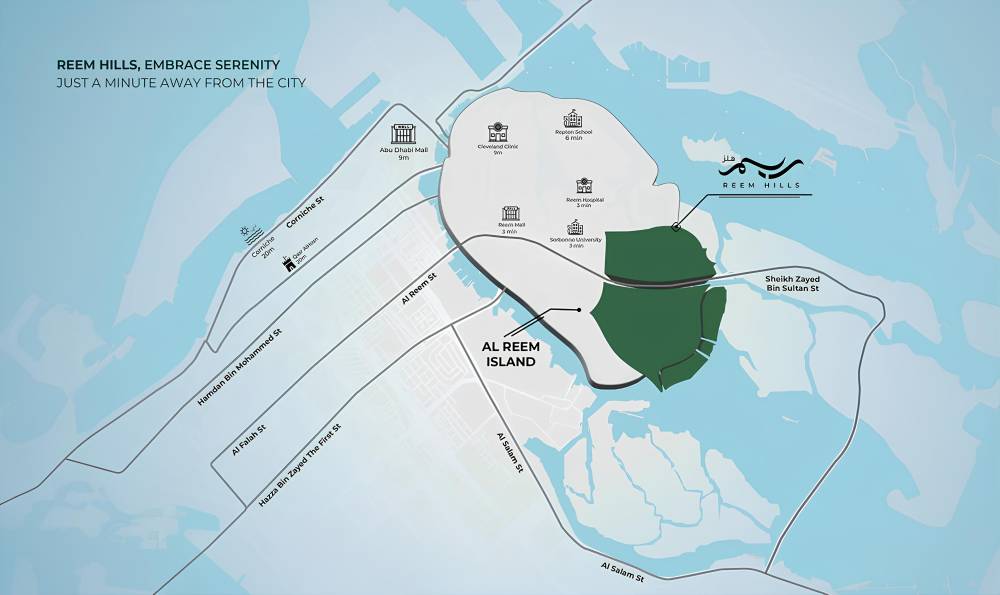 General plan – Reem Hills#1