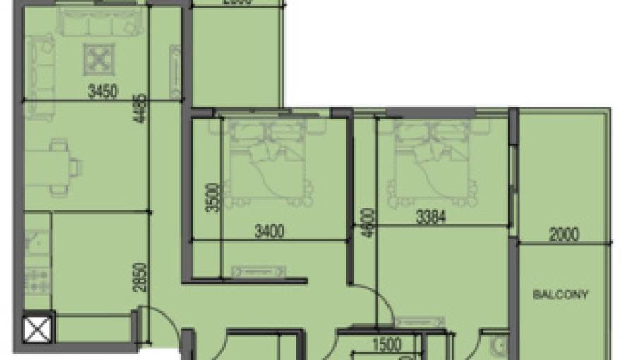 Plans Al Haseen Residences 3