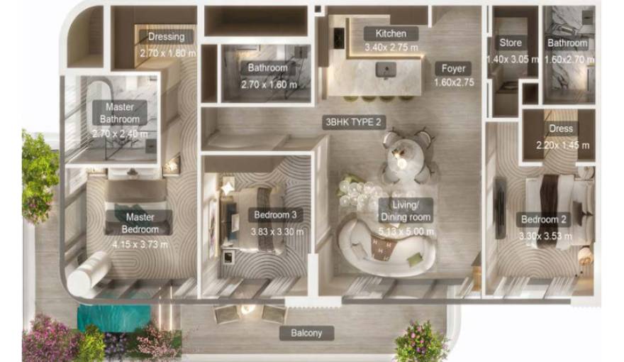 Plans Villa del Divos