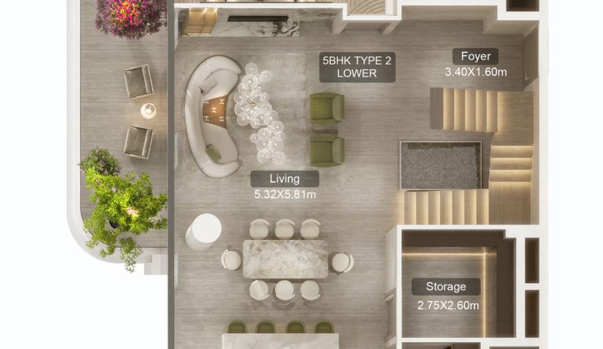 Plans Villa del Divos