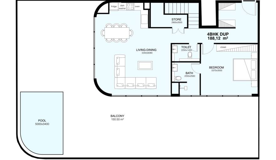 Plans Villa del Gavi
