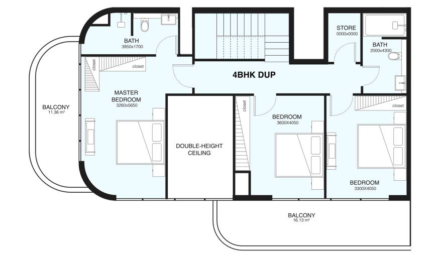 Plans Villa del Gavi