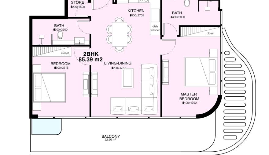 Plans Villa del Gavi