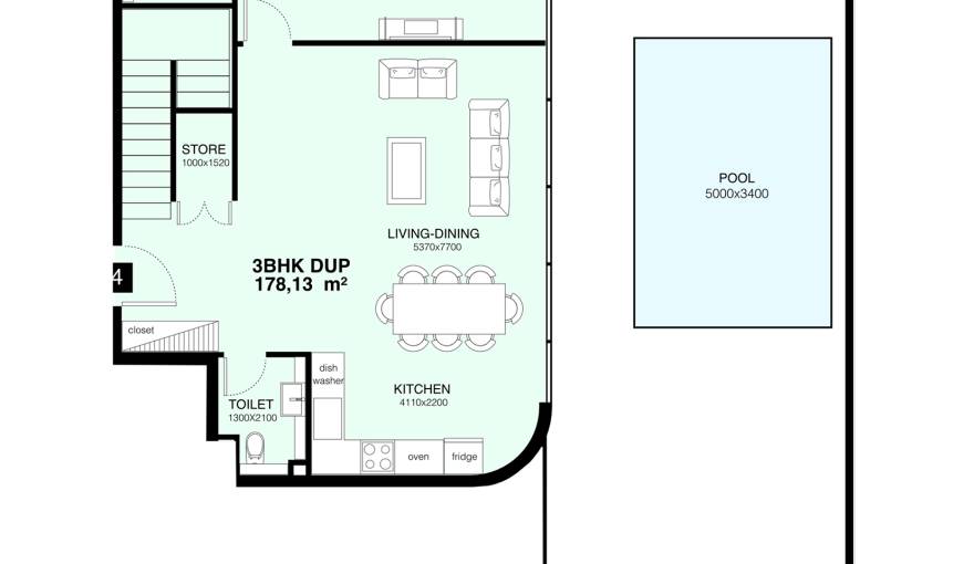 Plans Villa del Gavi