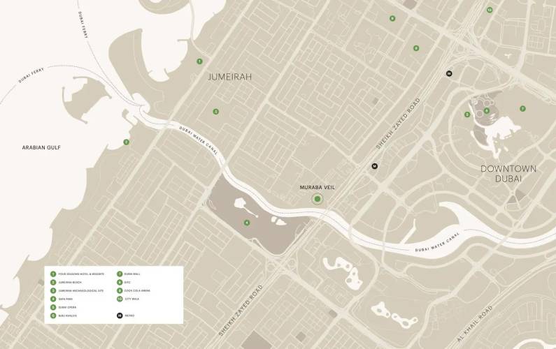 General plan – Muraba Veil #1