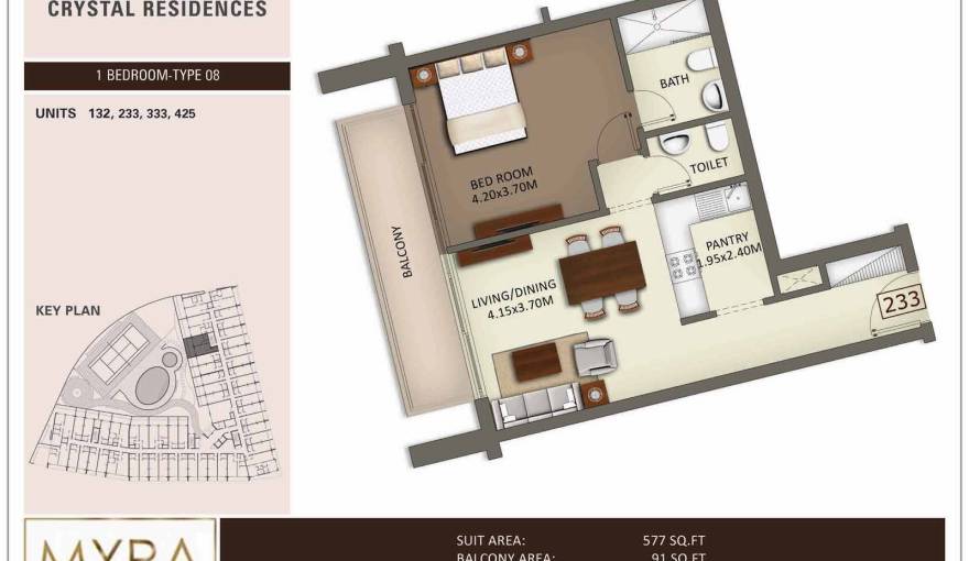 Plans Crystal Residence