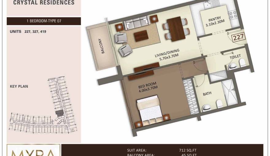 Plans Crystal Residence