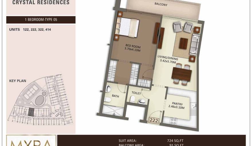 Plans Crystal Residence