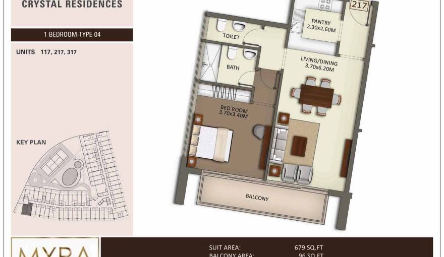 Plans Crystal Residence