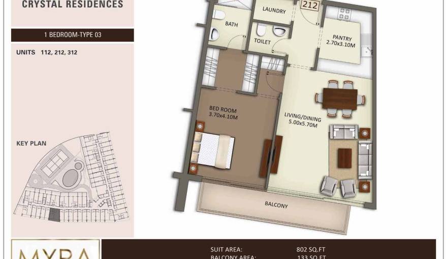 Plans Crystal Residence