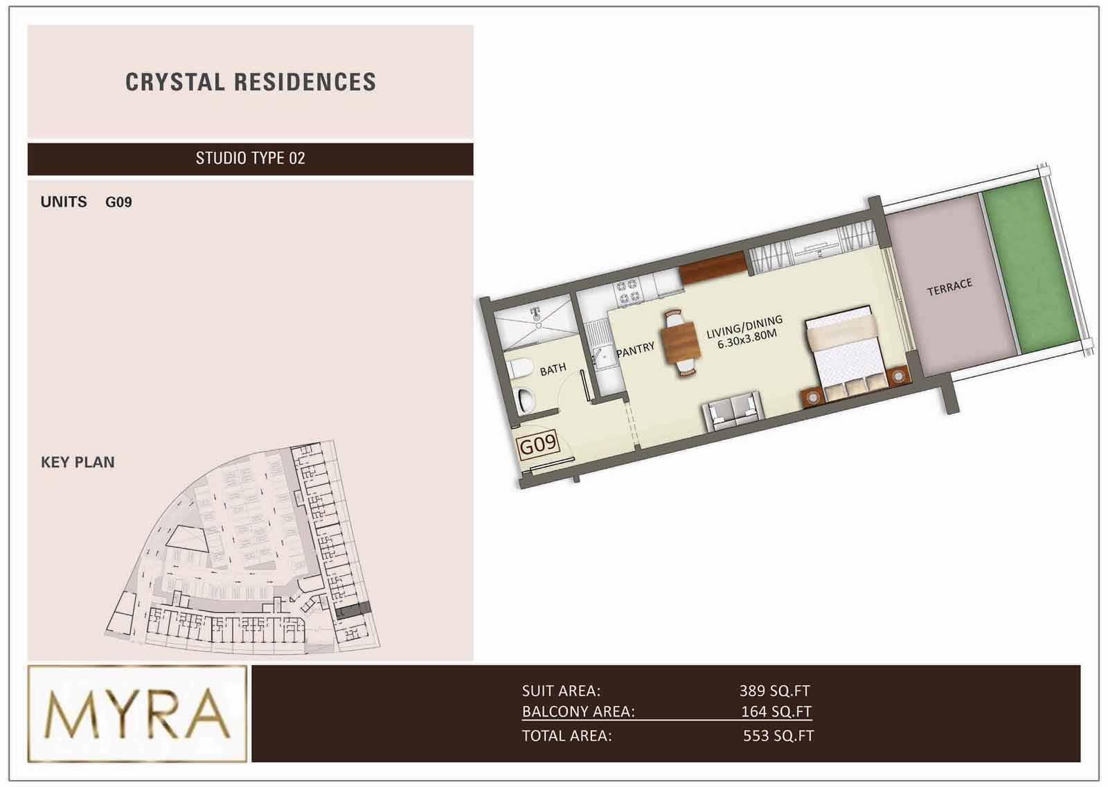 Plans Crystal Residence #19